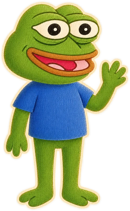 Pepe the Frog waving